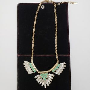 TWO Baublebar statement necklaces